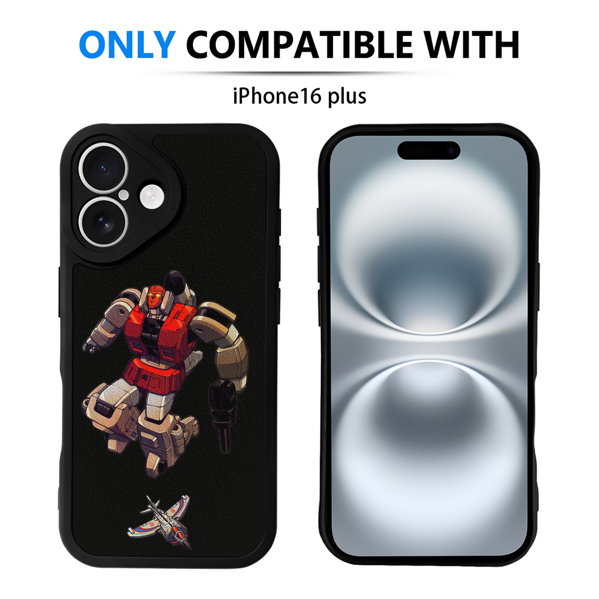 （画像用）  【iPhone 16シリーズ対応】シリコンスマホケース（レザー調） 材質：シリコン